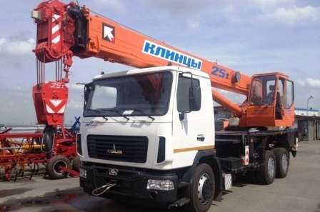 Автокран КС-55713-6К-2 "Клинцы" 40 тонн